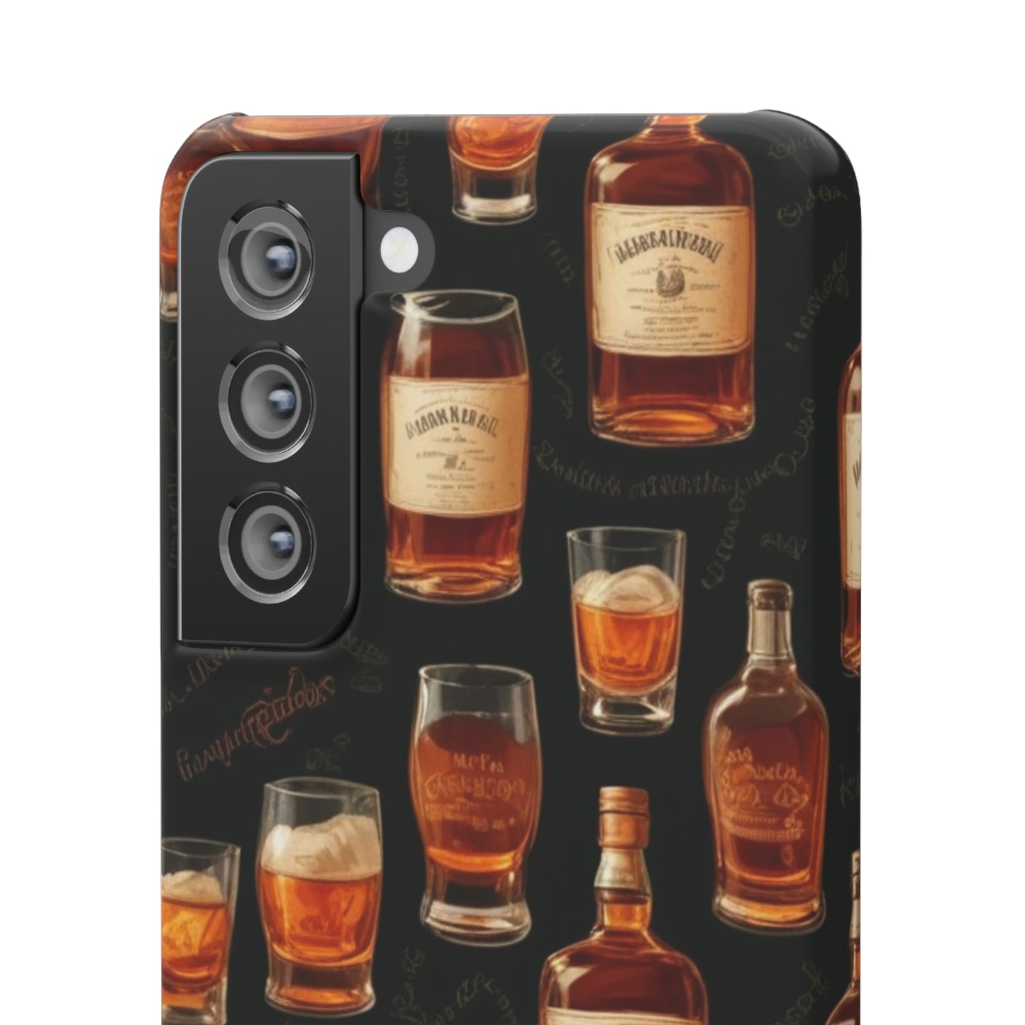 Whiskey Pattern Snap Cases