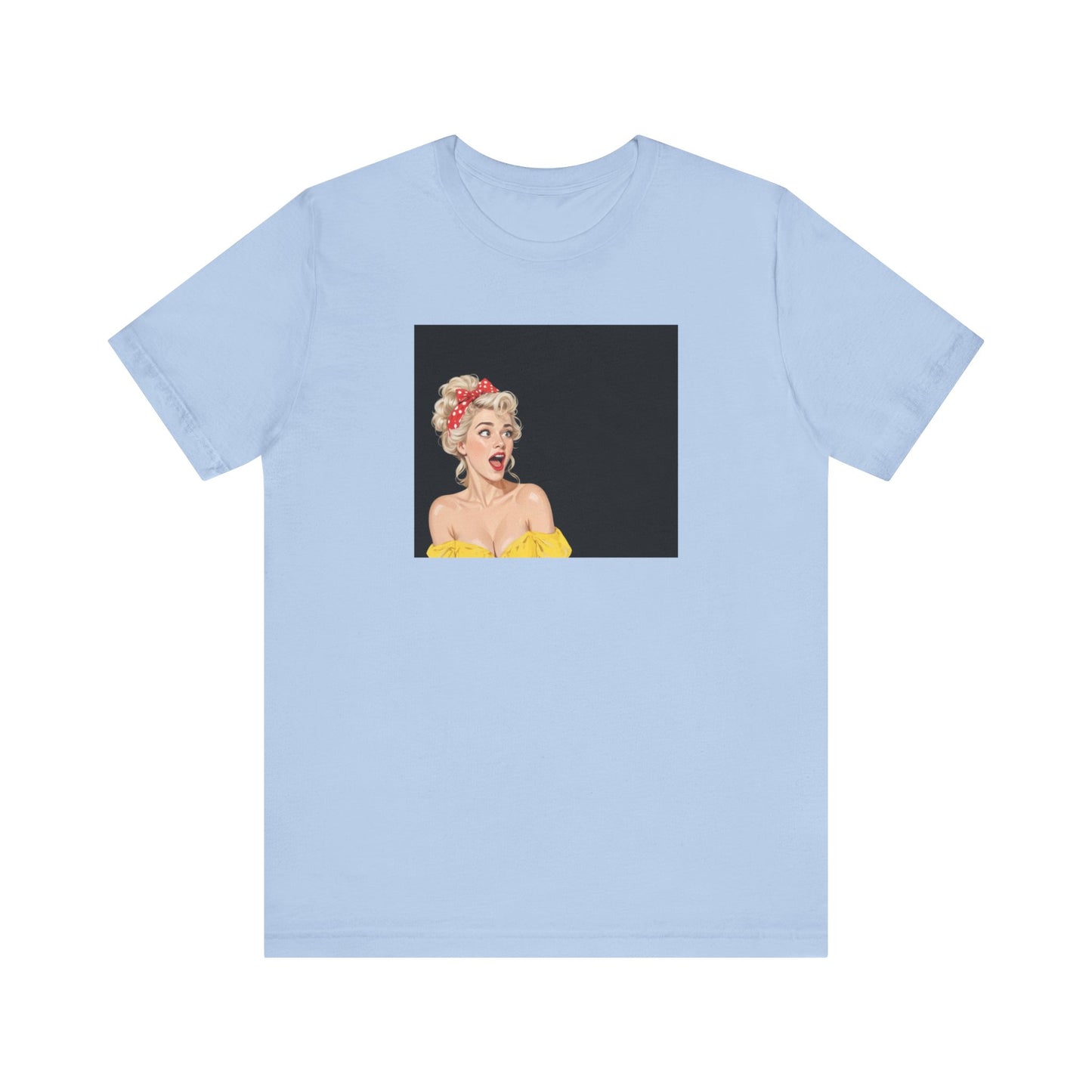 What Unisex  Jersey Short Sleeve Tee