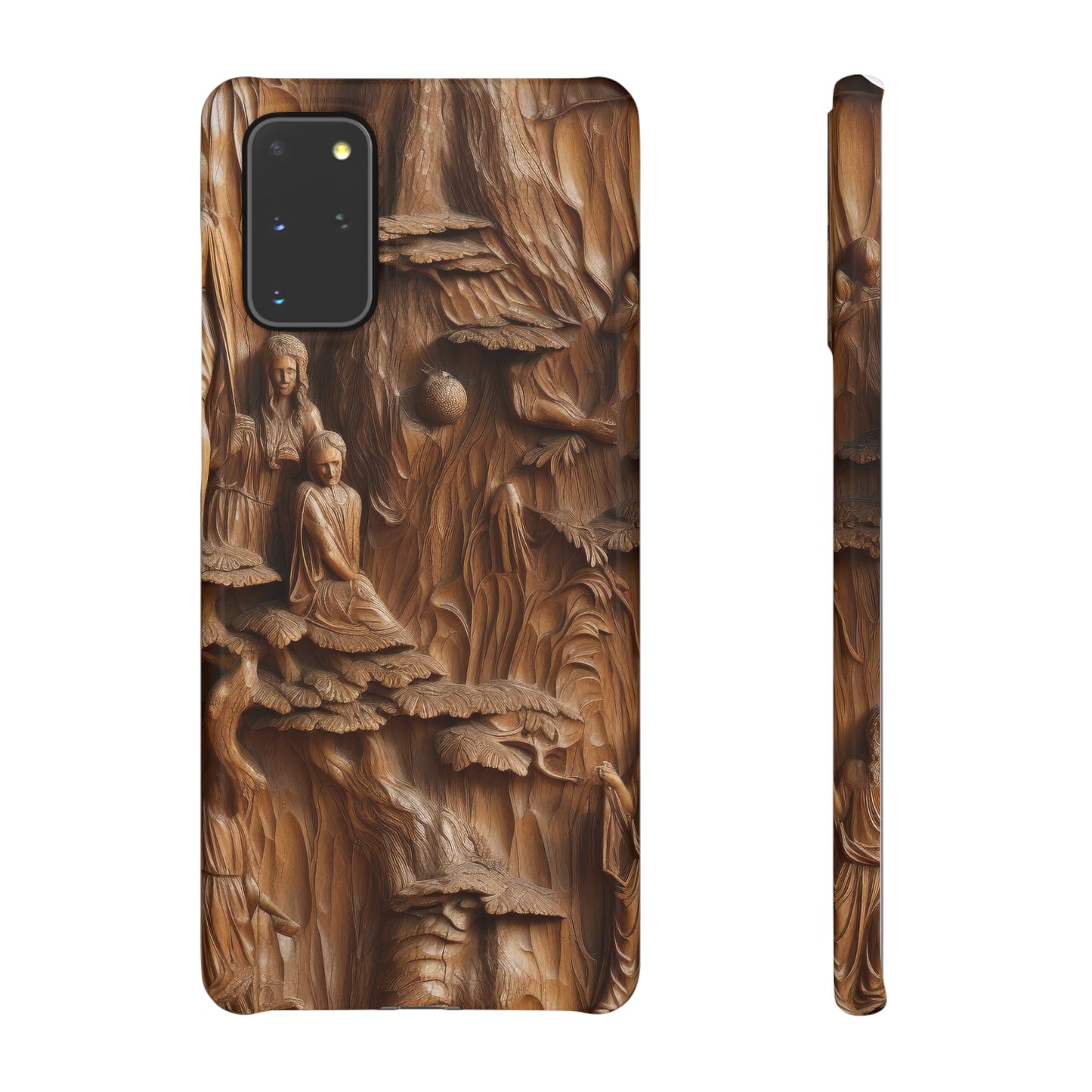 Biblical , Spiritual Carved Wood Phone cover Snap Cases .
