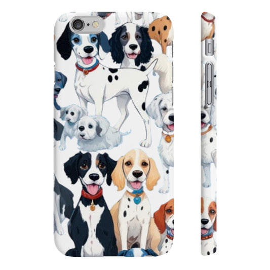 Plenty Of Dogs Wpaps Slim Phone Cases