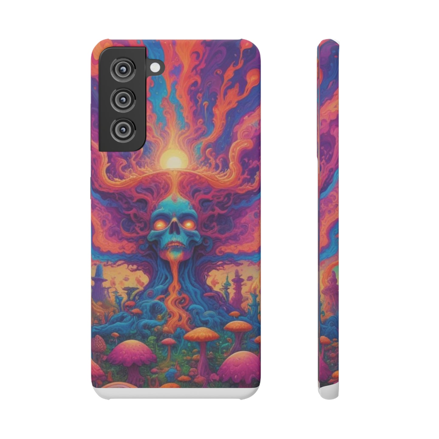 Trippy Pattern Snap Cases