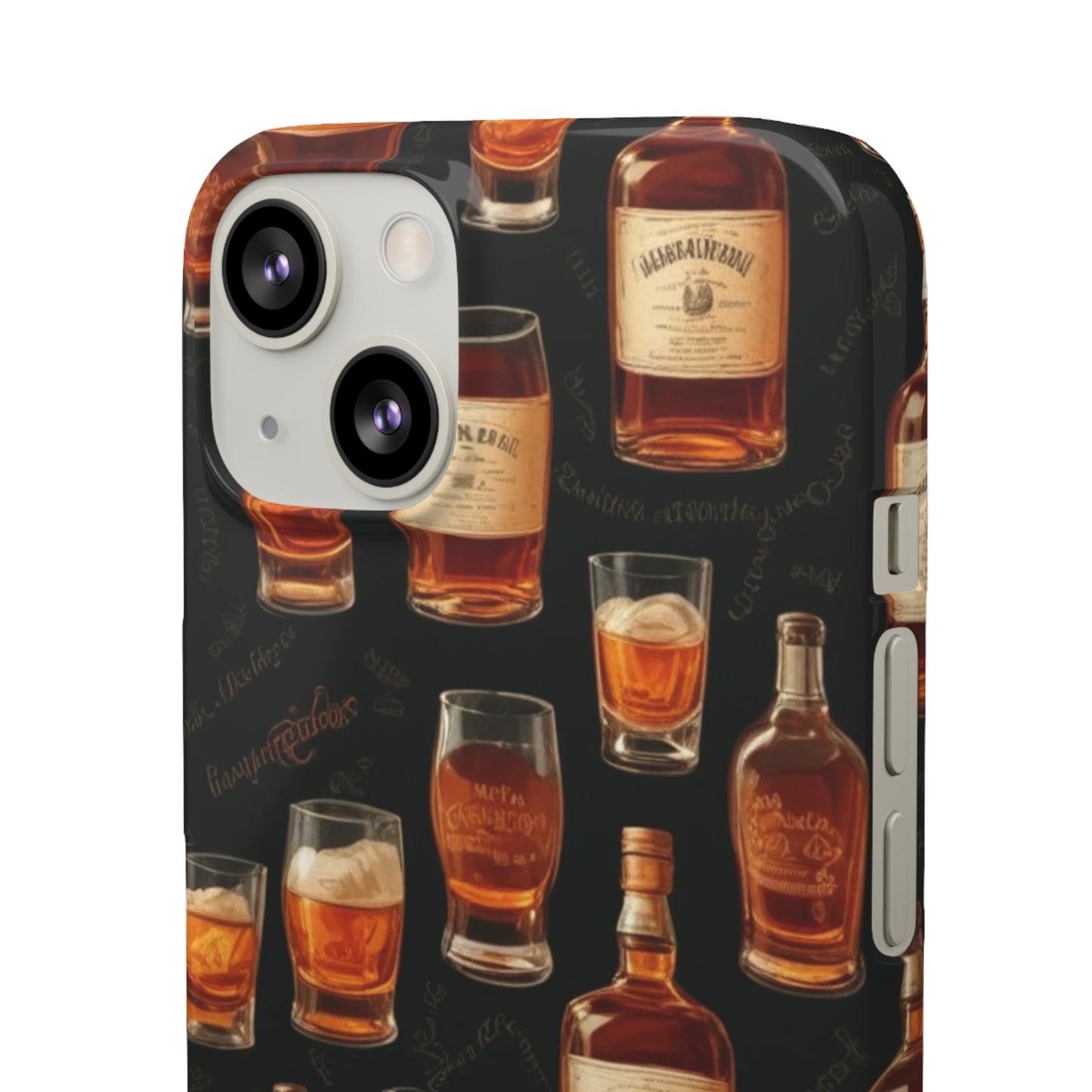 Whiskey Pattern Snap Cases