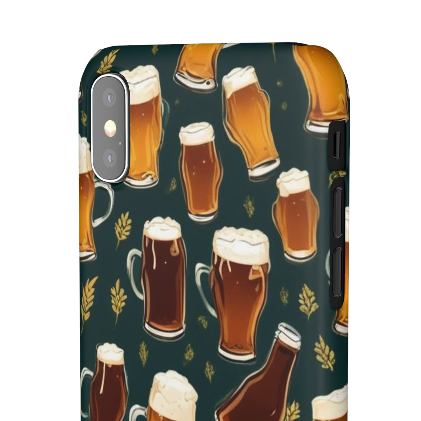 Beer Pattern Snap Cases
