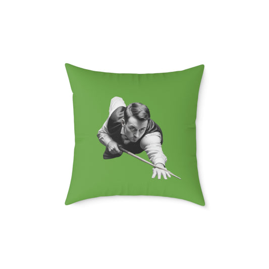 Snooker Square Poly Canvas Pillow