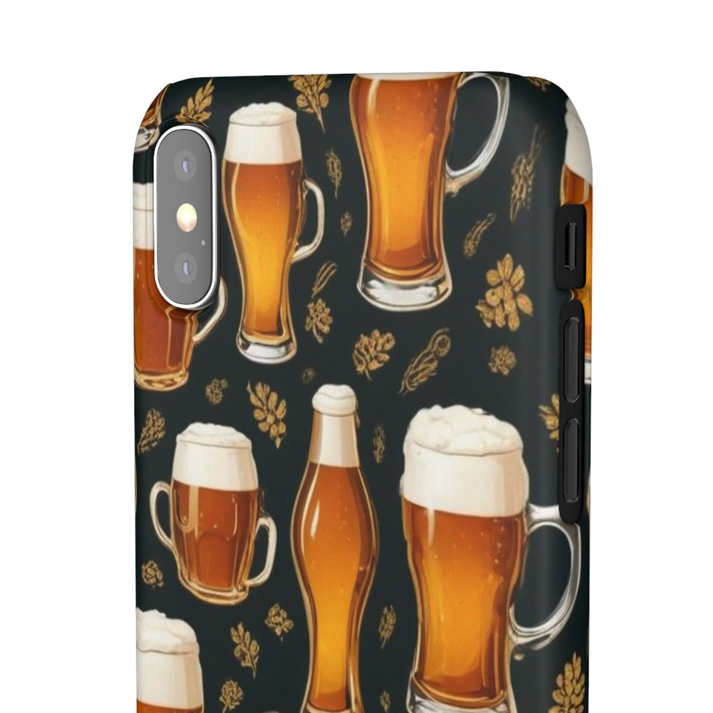 Beer Pattern Snap Cases