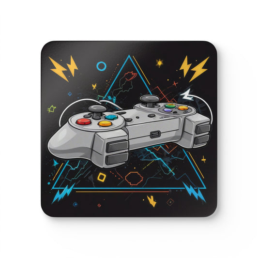 Gaming Corkwood Coaster Set