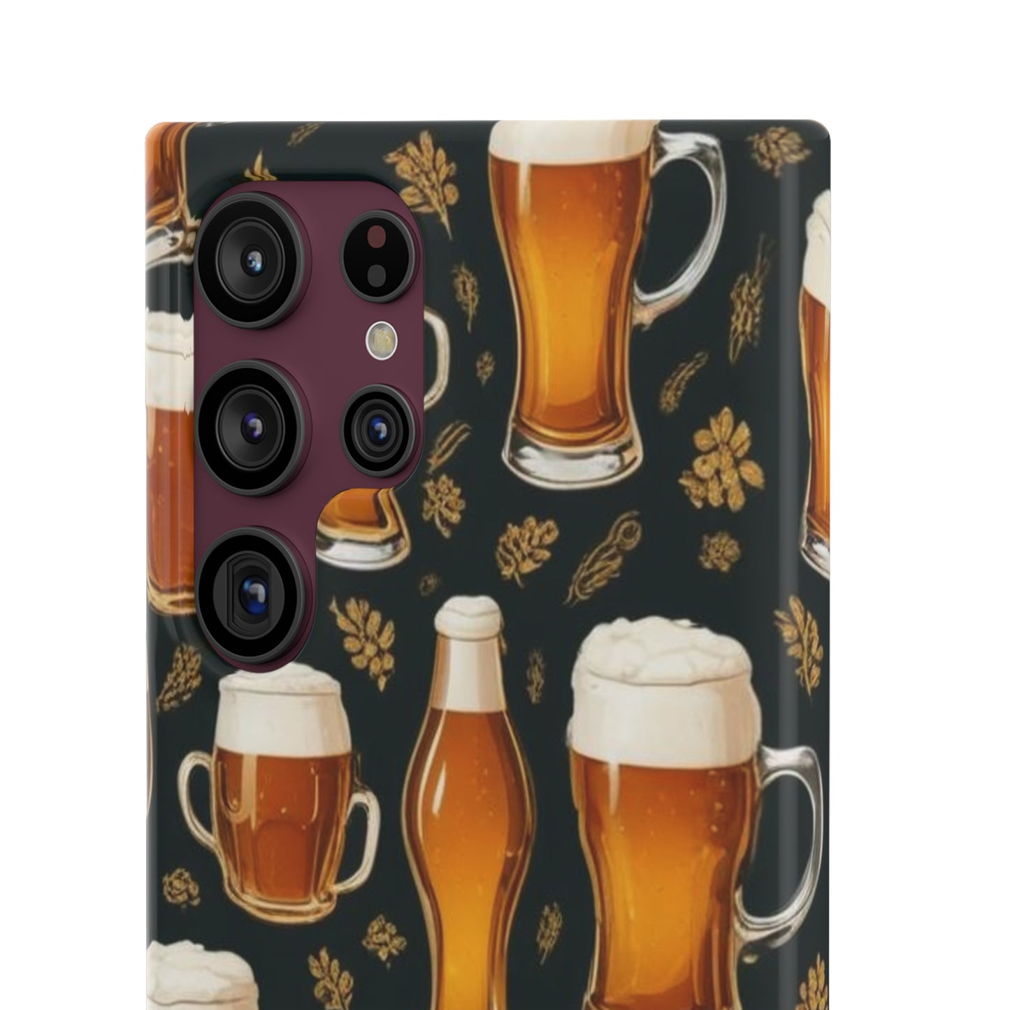 Beer Pattern Snap Cases