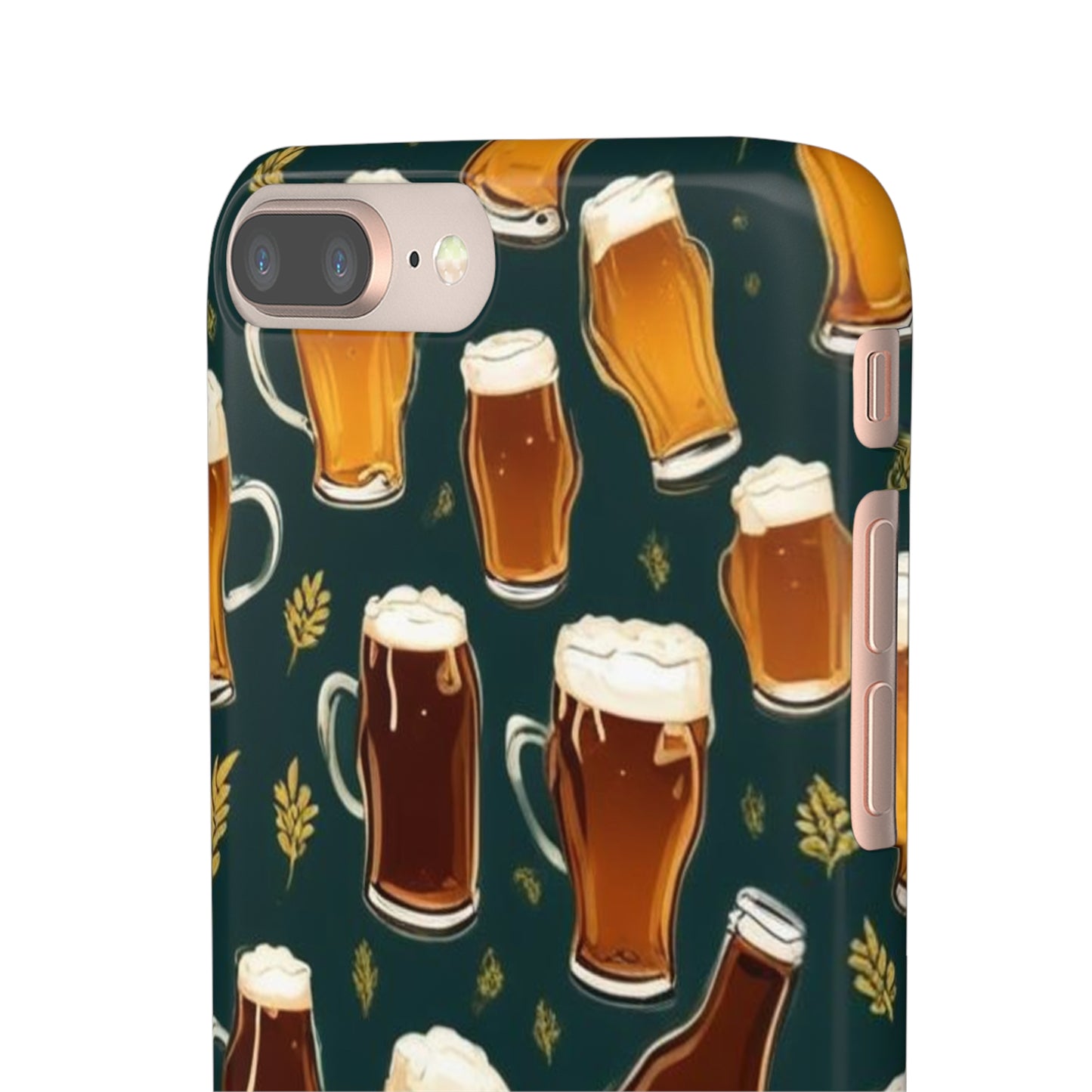 Beer Pattern Snap Cases