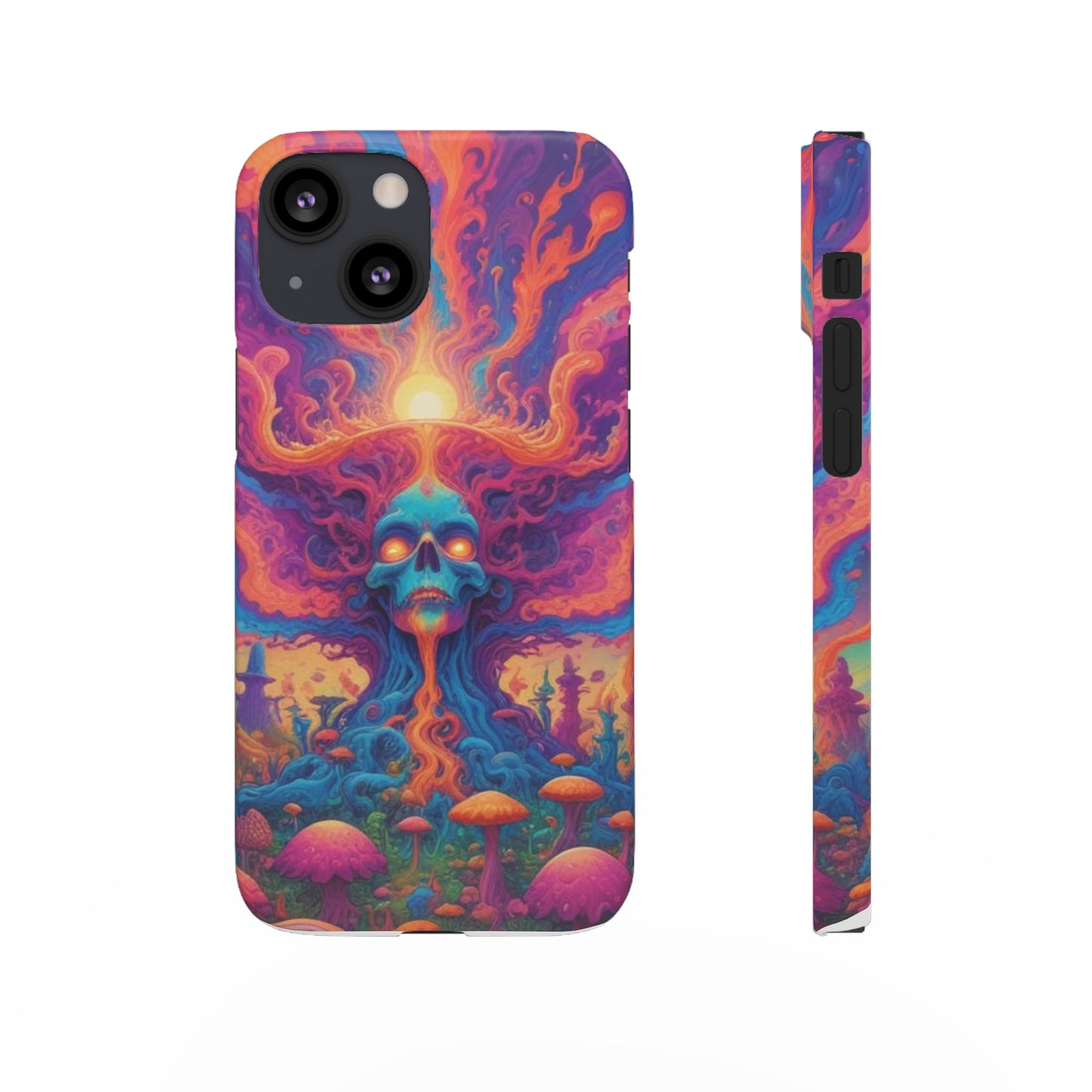 Trippy Pattern Snap Cases