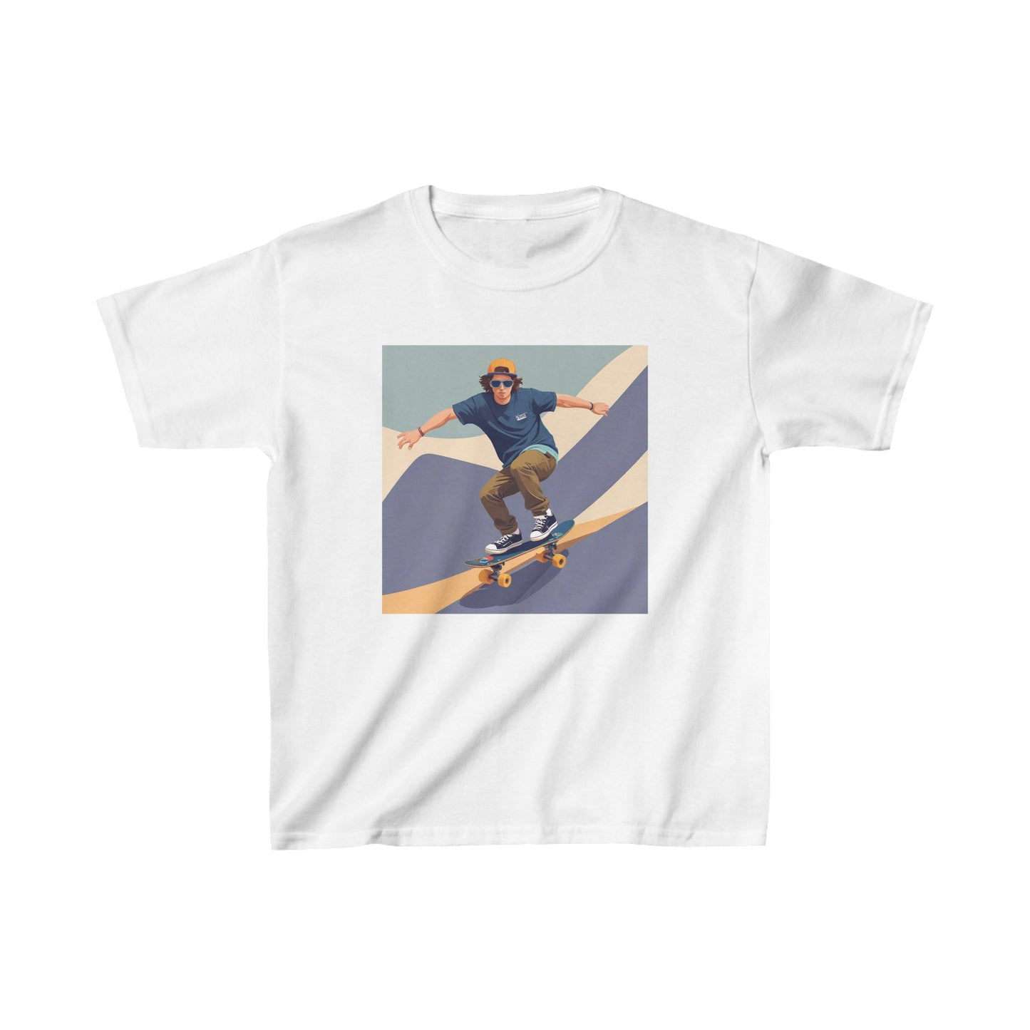 Skater Boy Kids Heavy Cotton™ Tee