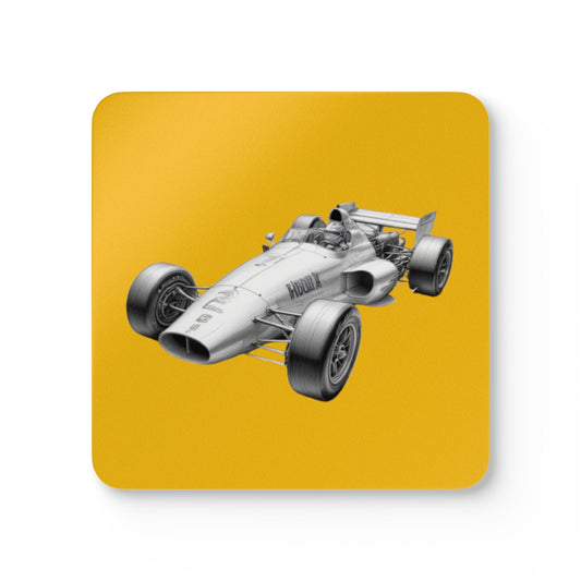 Racing Car  Corkwood Coaster Set