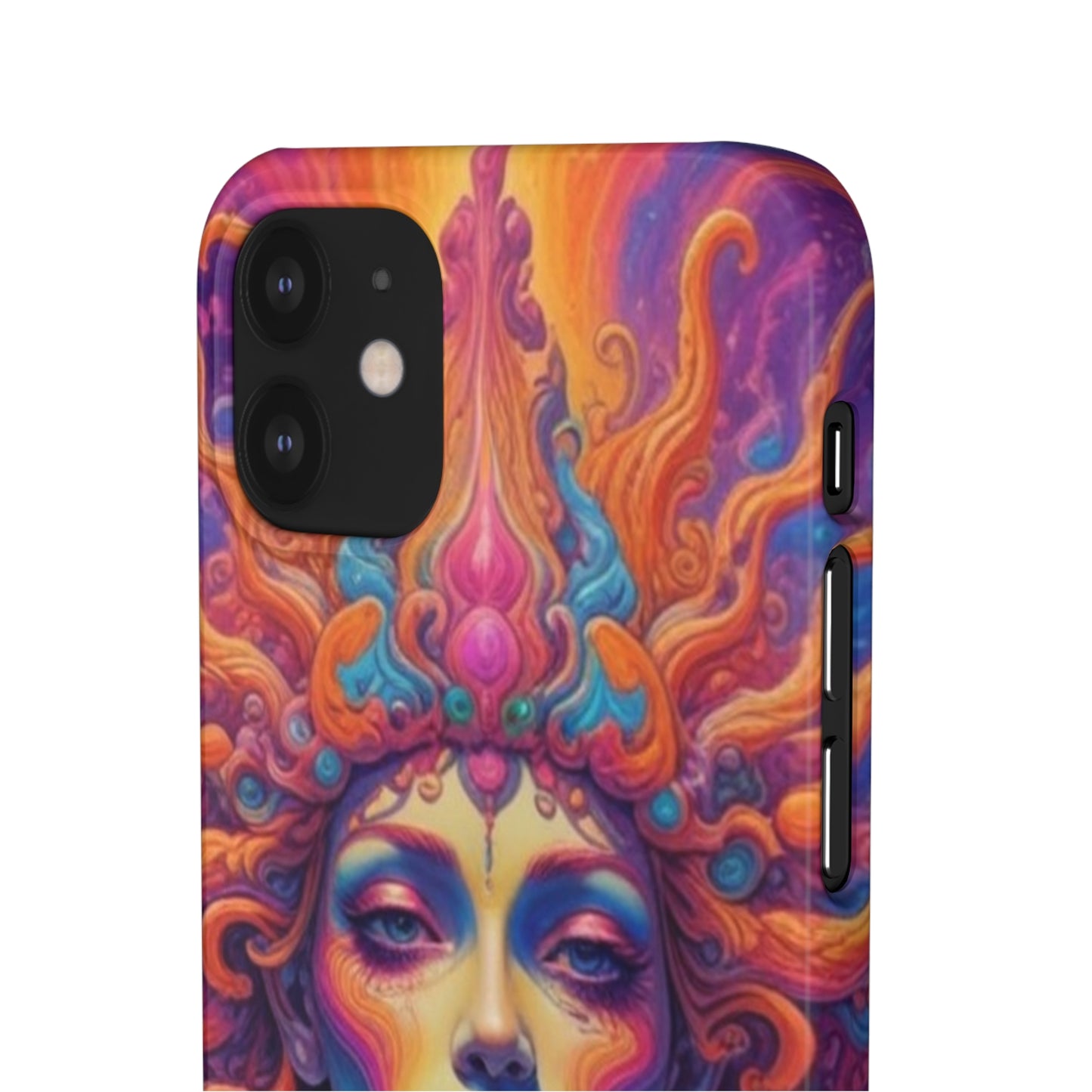 Trippy Pattern Snap Cases