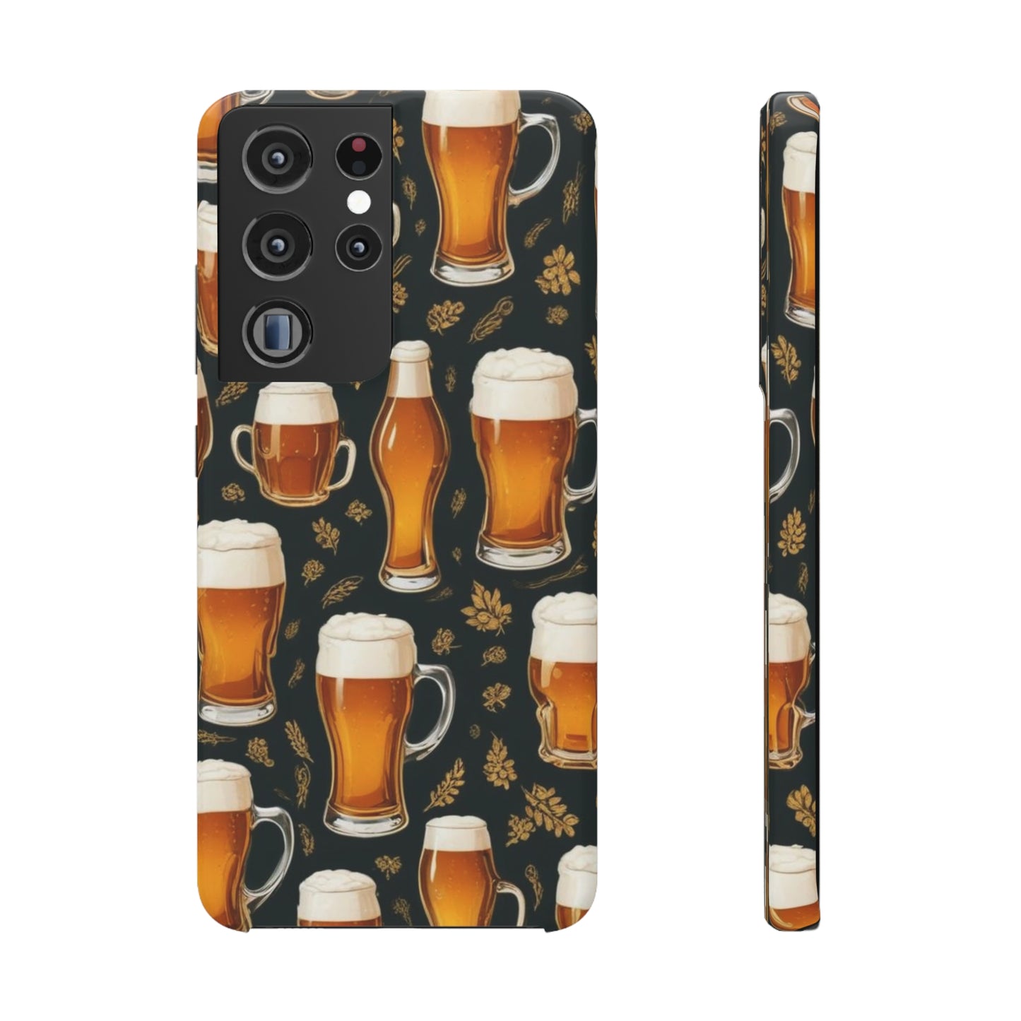 Beer Pattern Snap Cases