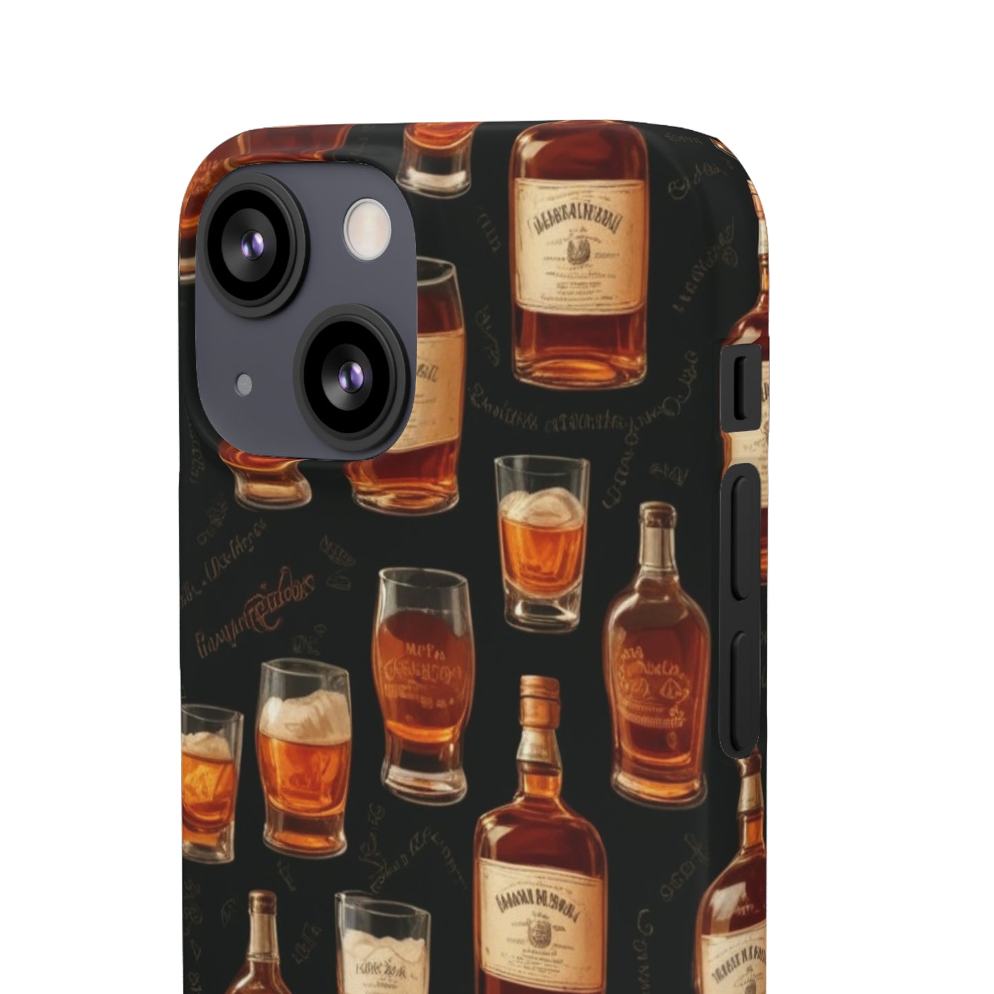 Whiskey Pattern Snap Cases