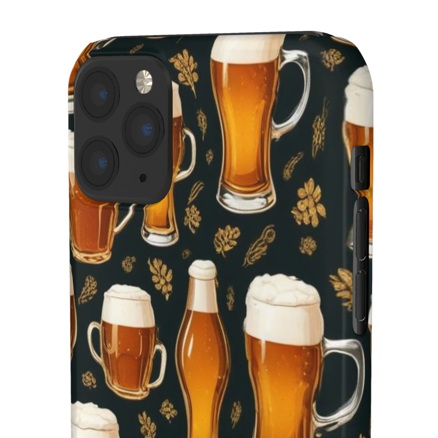 Beer Pattern Snap Cases