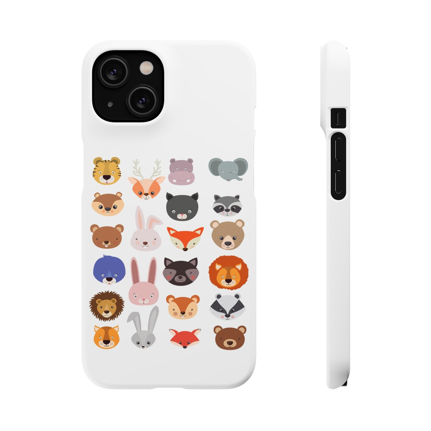 Kids Animal Snap Cases Children’s Animal Phone Cover Wildlif e Cover.