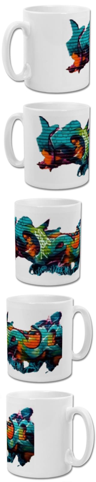 11oz mug is made of brilliant white ceramic material with AAA+ ORCA coating mug