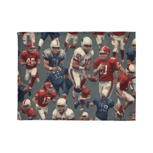 Usa Football Soft Polyester Blanket