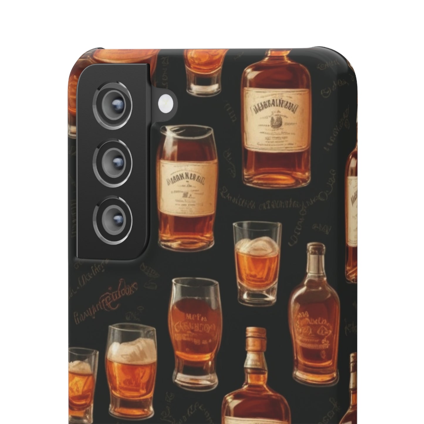 Whiskey Pattern Snap Cases