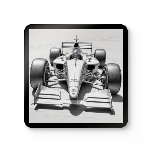 Racing Car  Corkwood Coaster Set