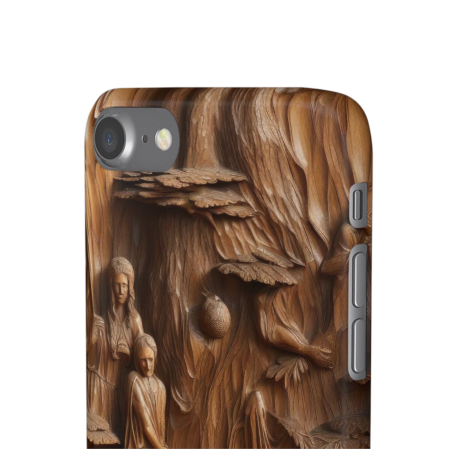 Biblical , Spiritual Carved Wood Phone cover Snap Cases .