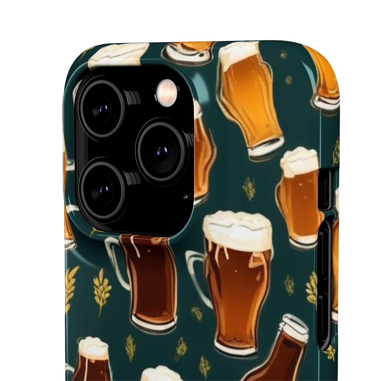 Beer Pattern Snap Cases