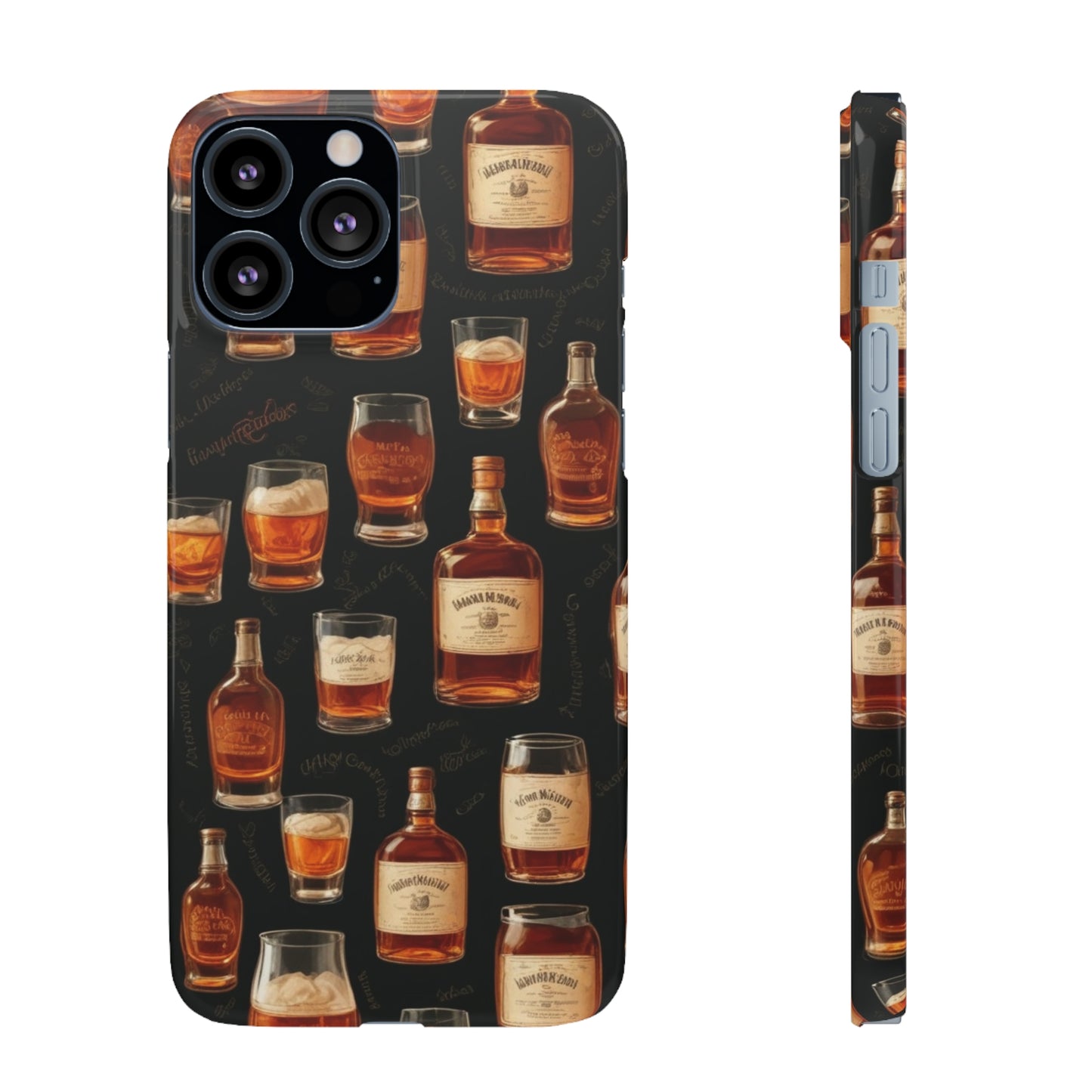 Whiskey Pattern Snap Cases