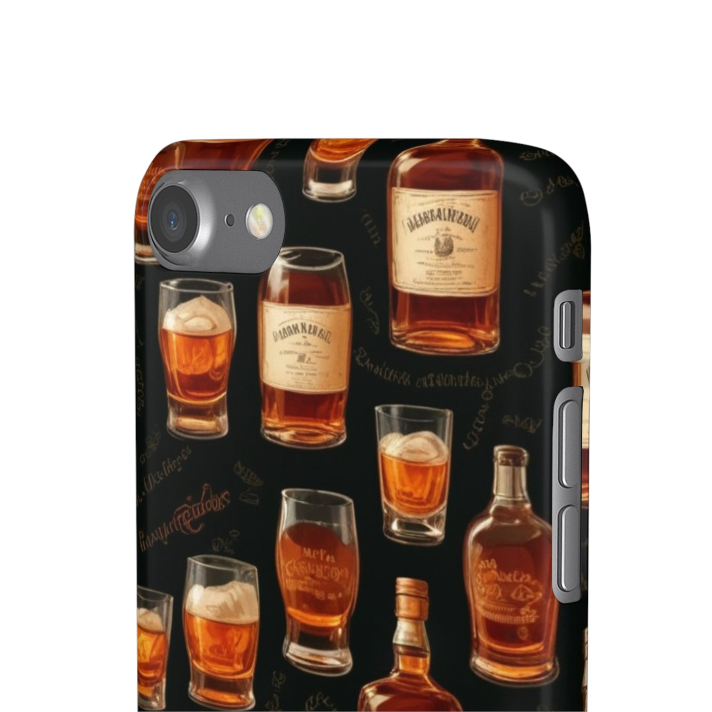 Whiskey Pattern Snap Cases