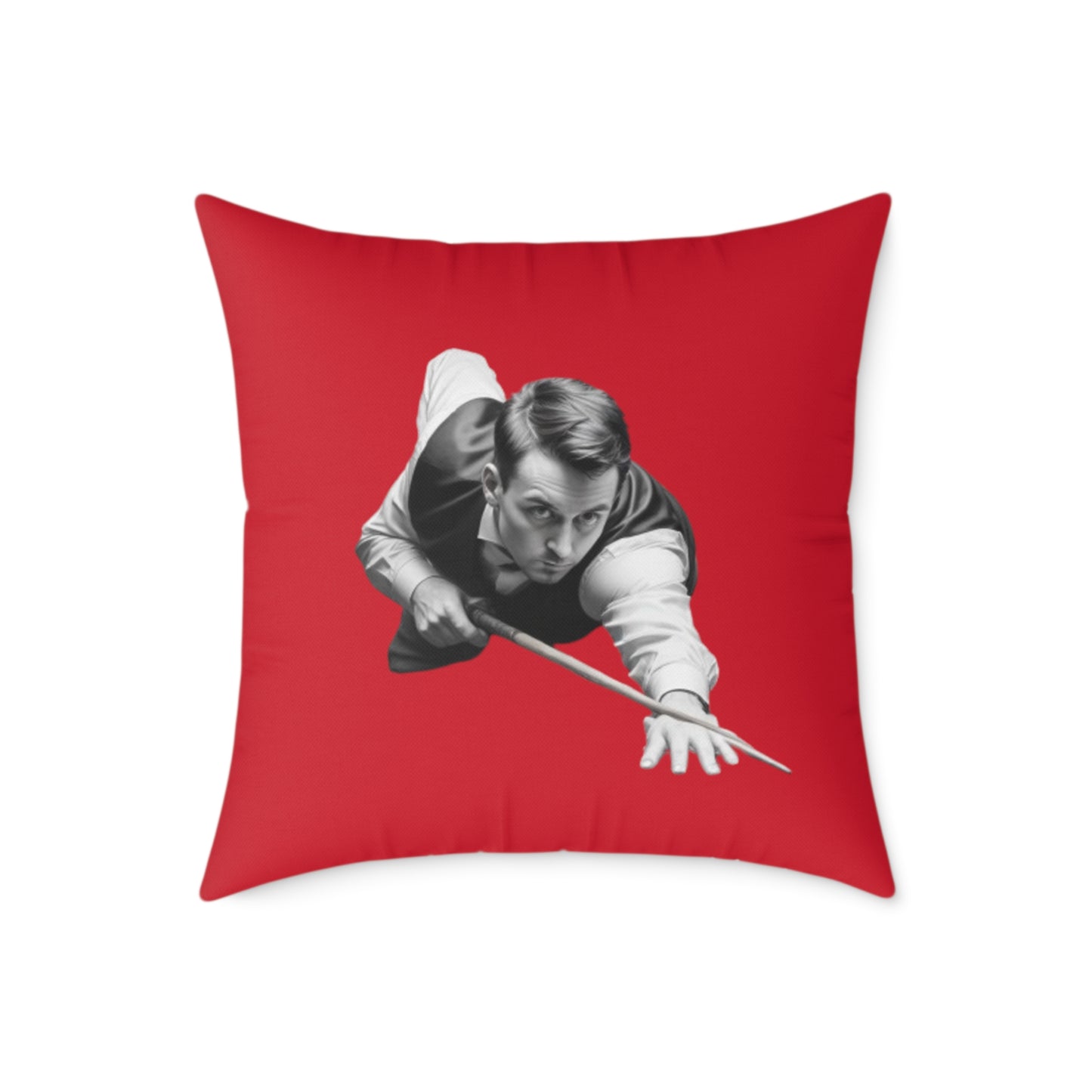 Snooker Square Poly Canvas Pillow