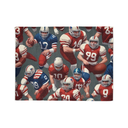 Usa Football Soft Polyester Blanket