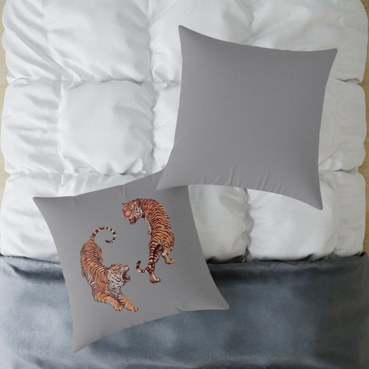 TigerPoly Canvas Pillow