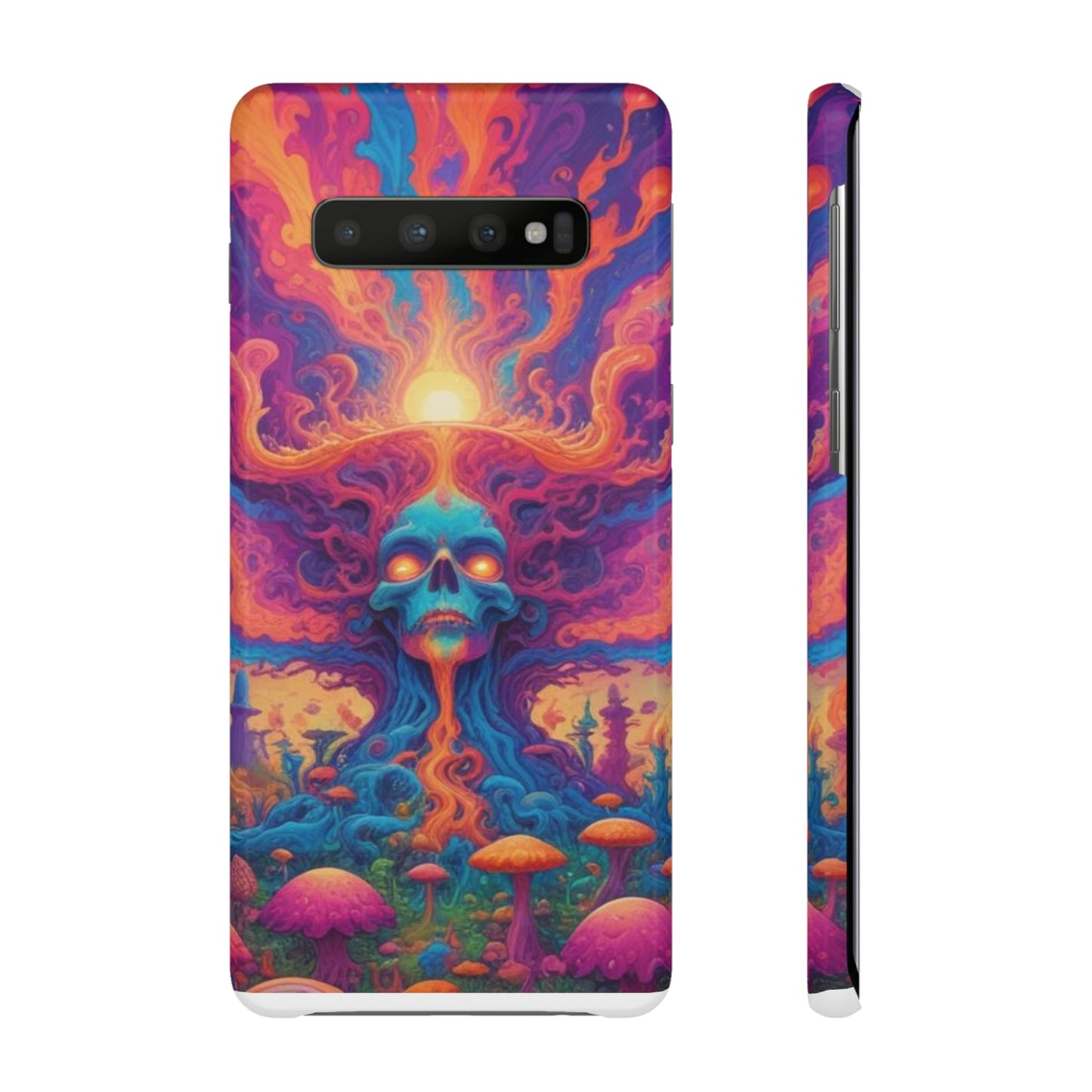 Trippy Pattern Snap Cases