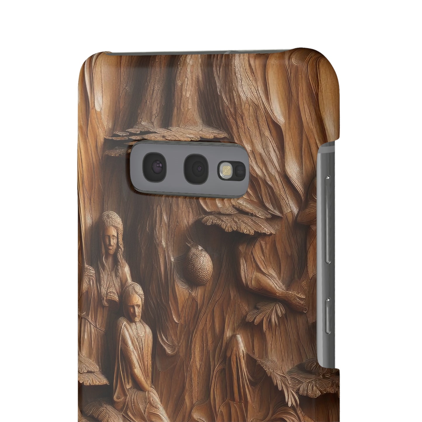Biblical , Spiritual Carved Wood Phone cover Snap Cases .