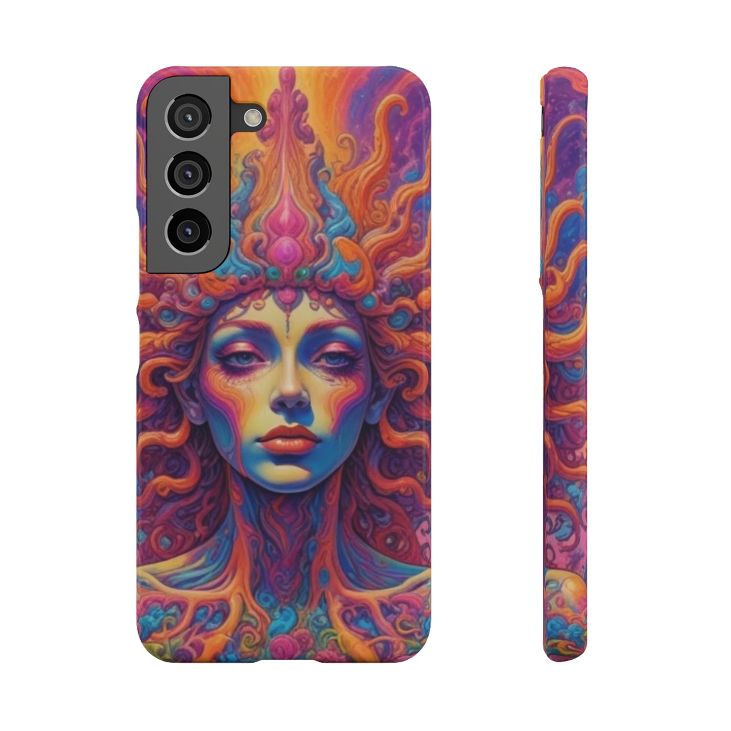 Trippy Pattern Snap Cases
