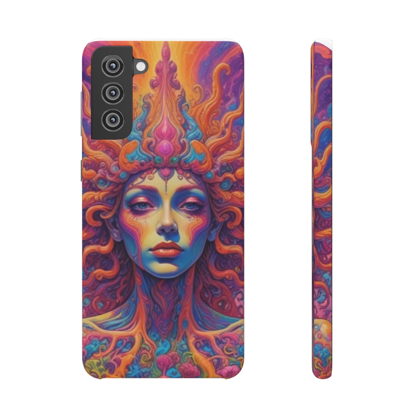 Trippy Pattern Snap Cases