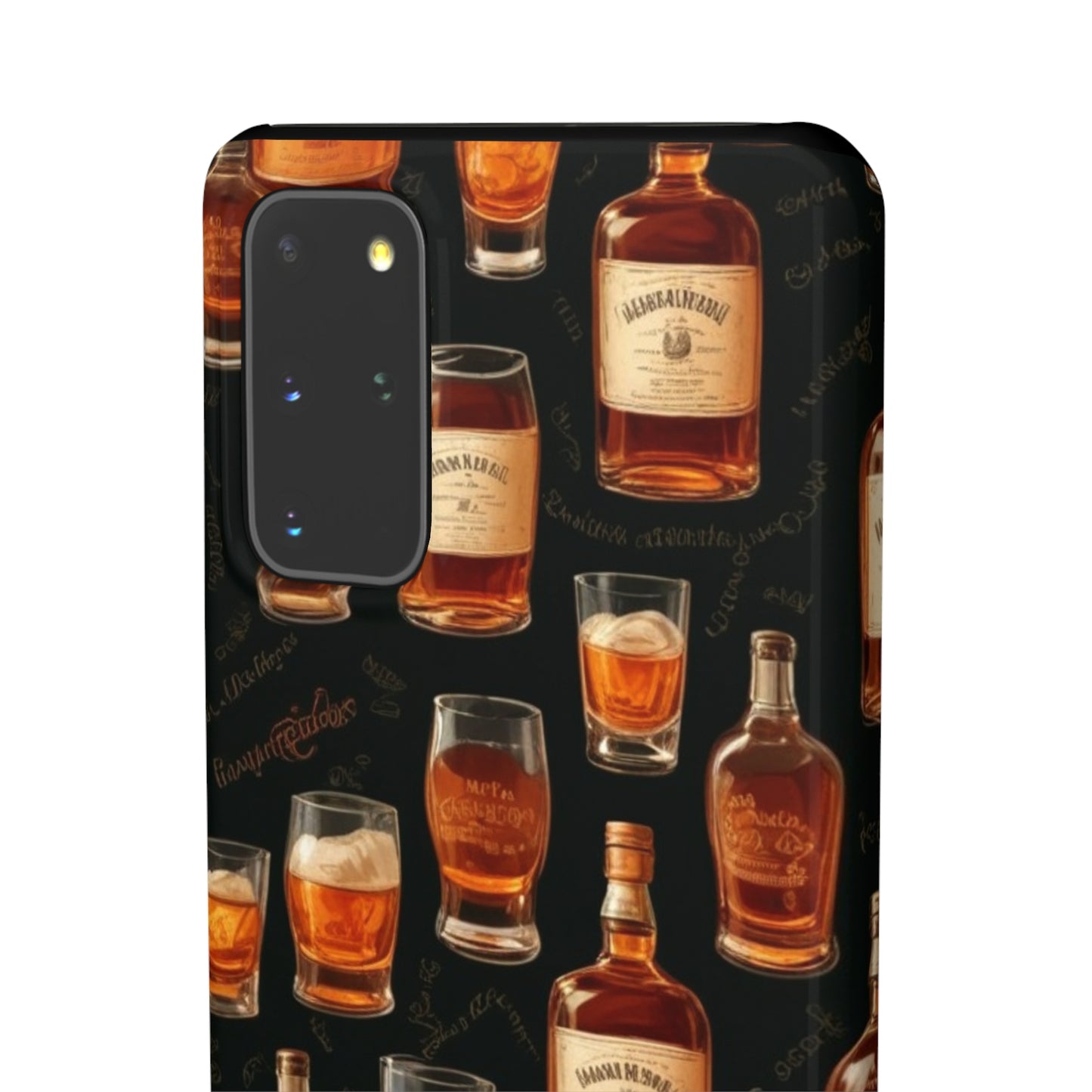 Whiskey Pattern Snap Cases