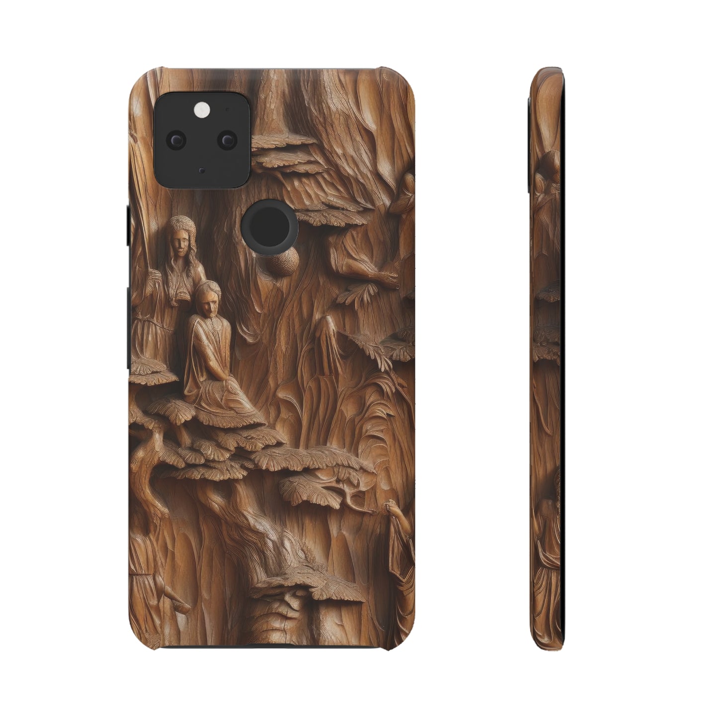 Biblical , Spiritual Carved Wood Phone cover Snap Cases .