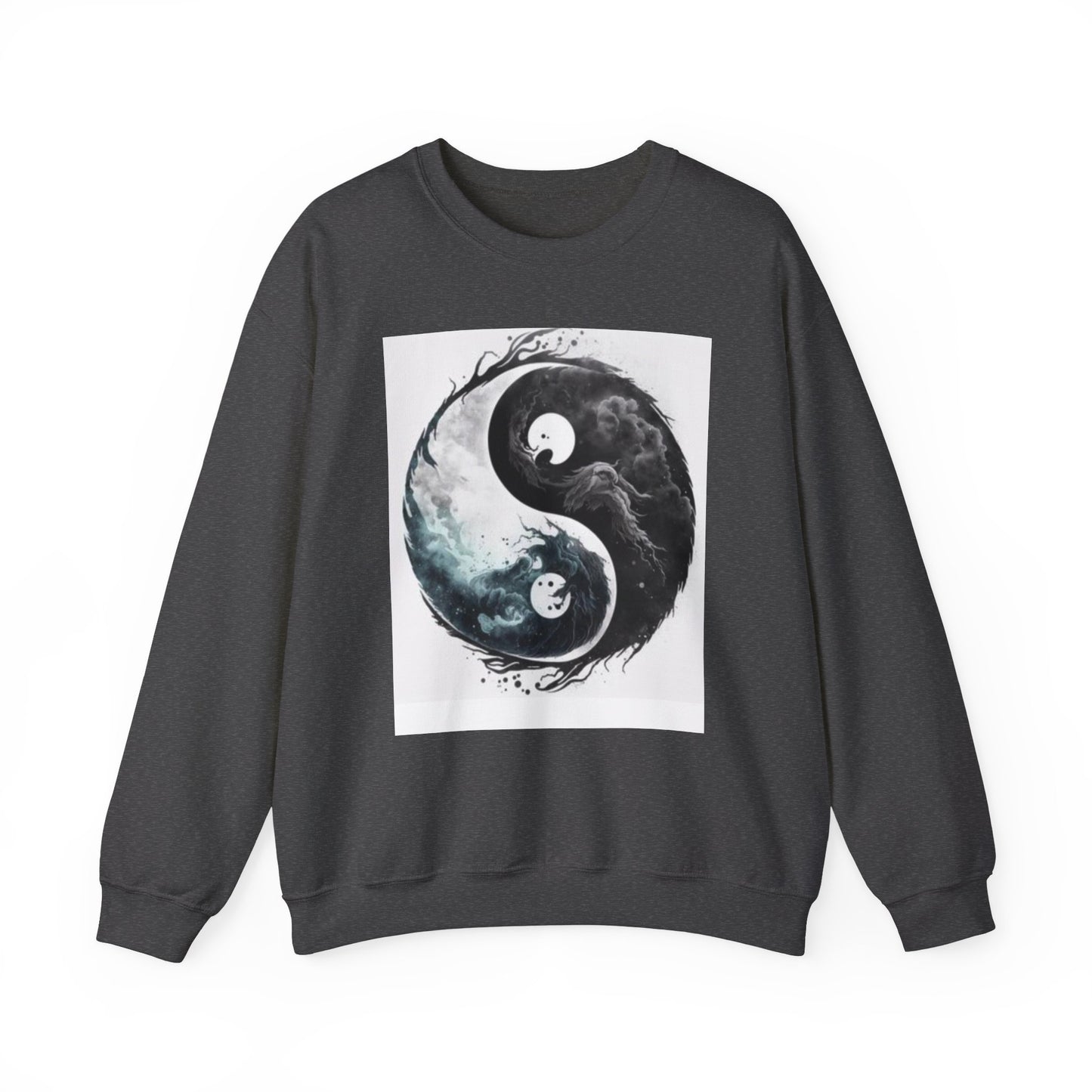 Ying Yang Unisex Heavy Blend™ Crewneck Sweatshirt