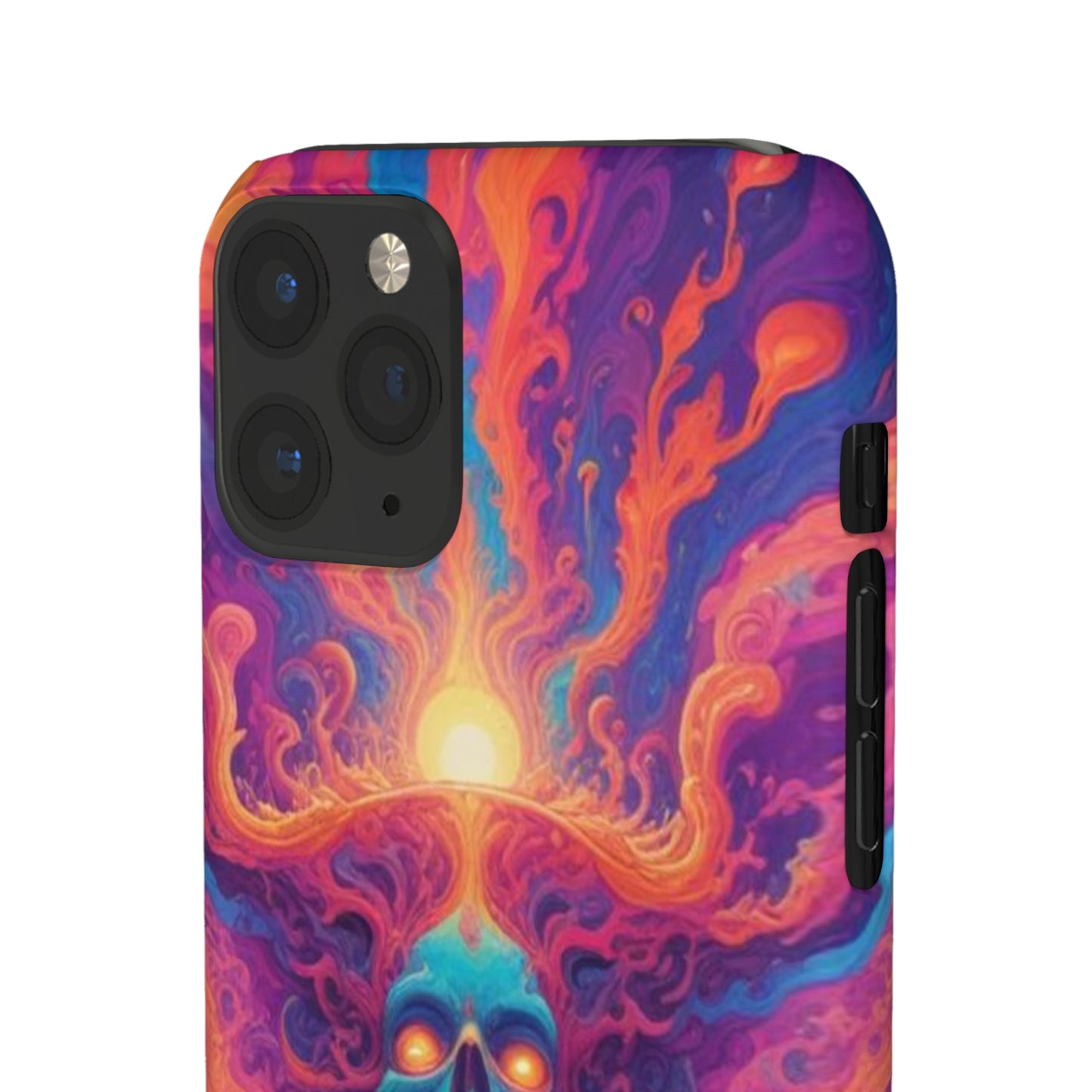 Trippy Pattern Snap Cases
