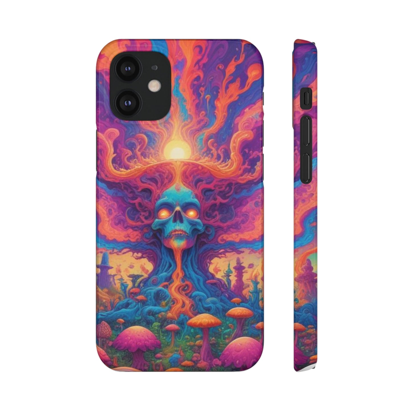 Trippy Pattern Snap Cases