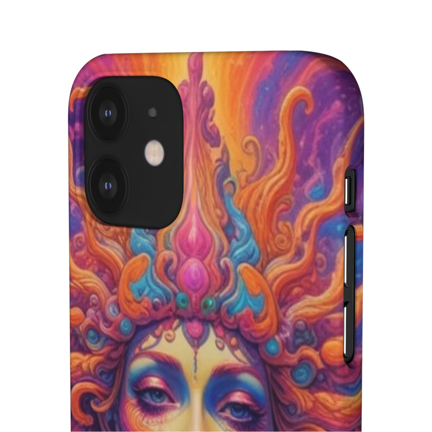 Trippy Pattern Snap Cases