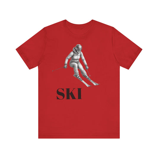 Skiing Jersey Short Sleeve Tee