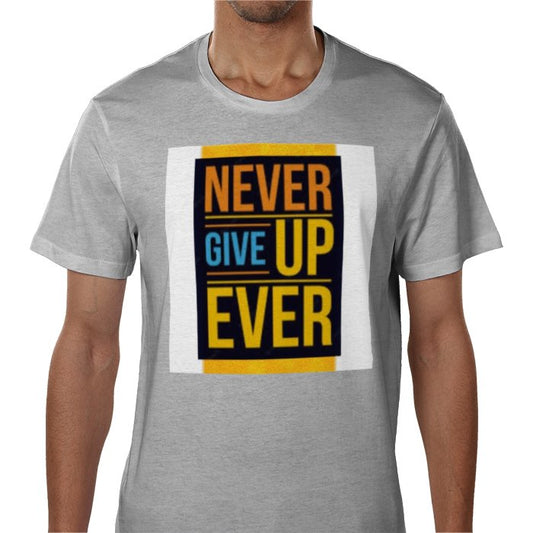 Stylish Men Hoodies Printed Shirt Never Give up