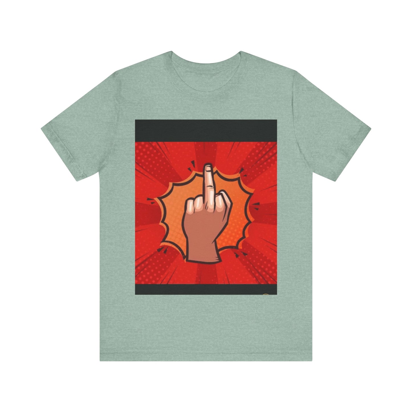 Crude Fuck You Jersey Short Sleeve Tshirt