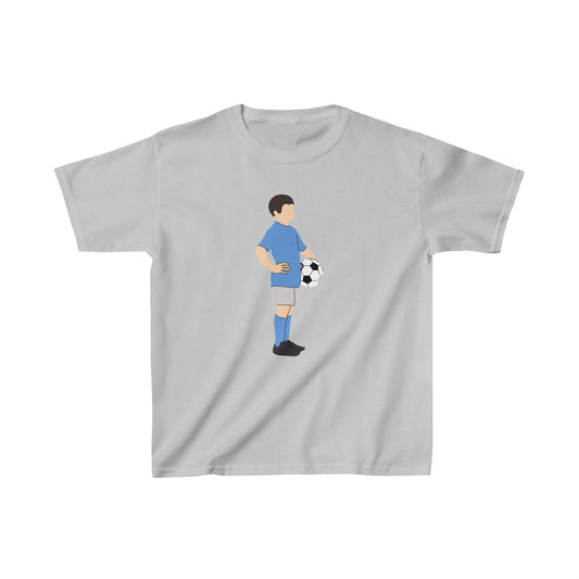Football player team football season Kids Tee boys top kids unisex