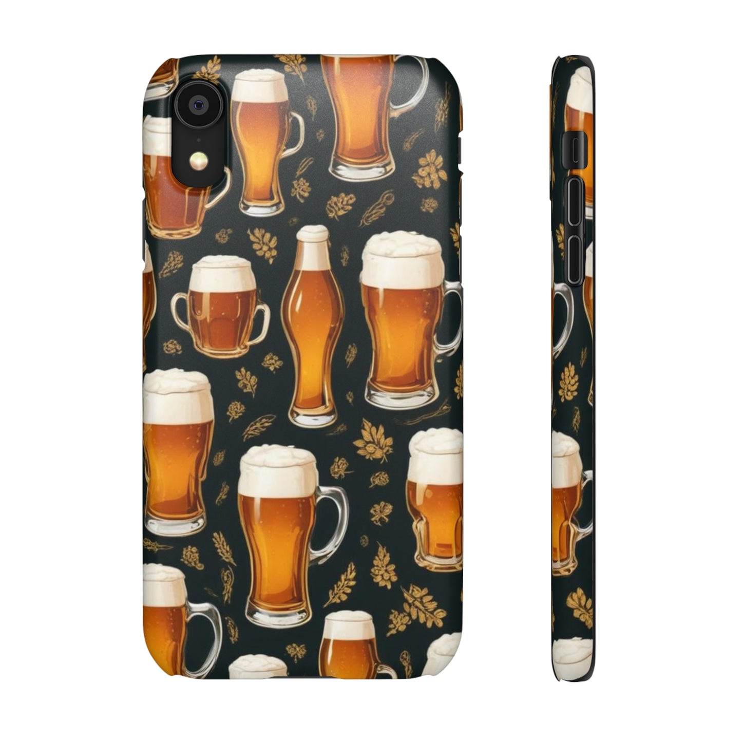 Beer Pattern Snap Cases