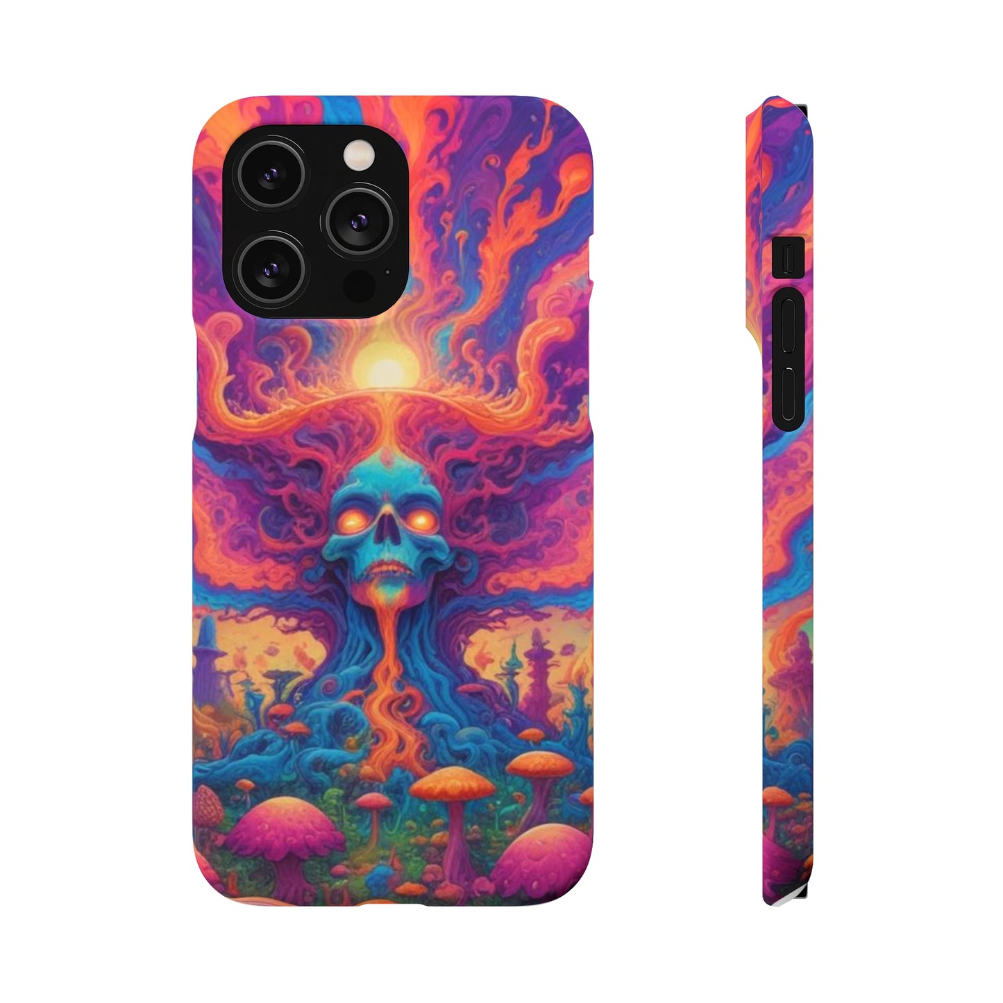 Trippy Pattern Snap Cases