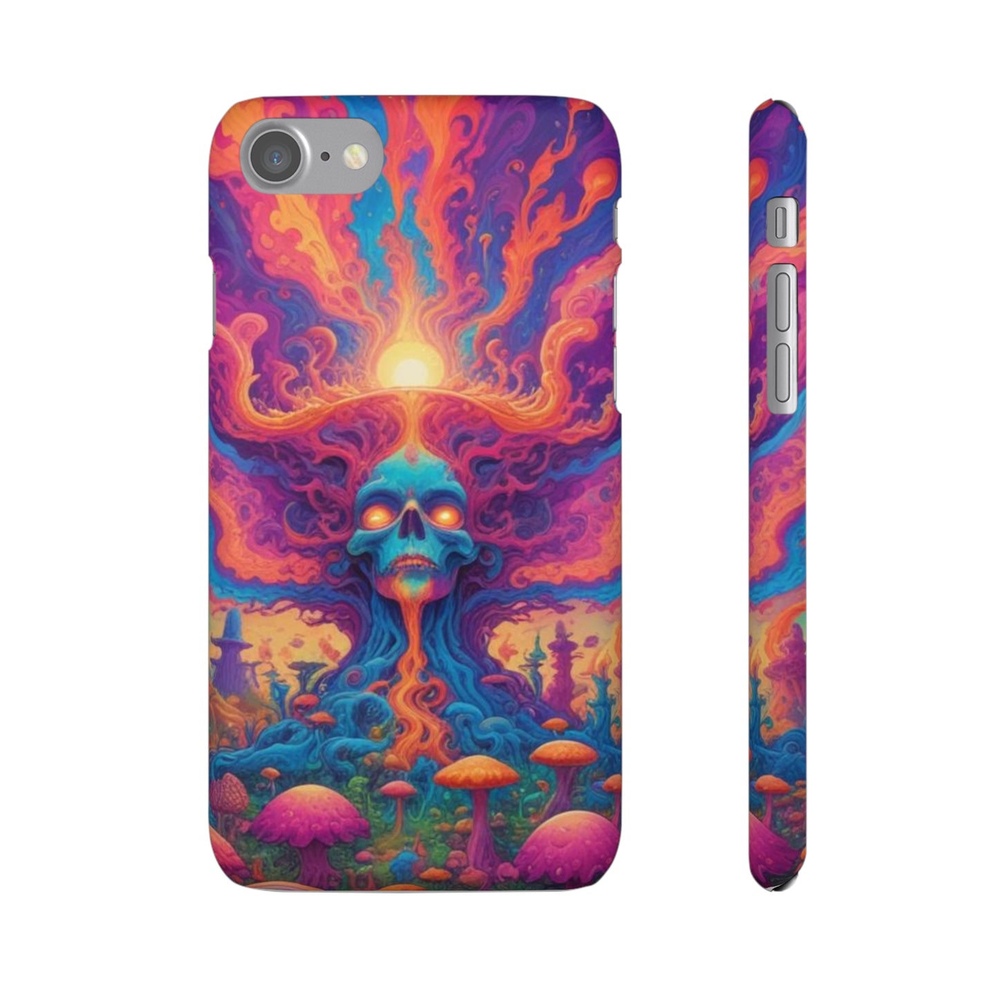 Trippy Pattern Snap Cases