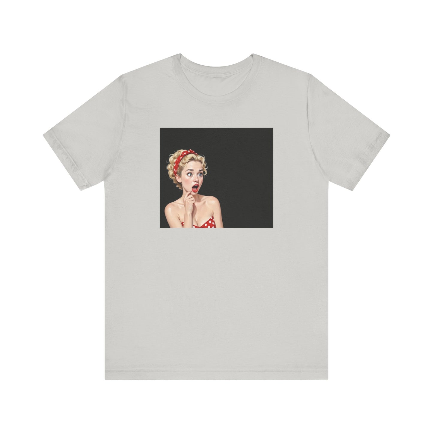 What Unisex  Jersey Short Sleeve Tee