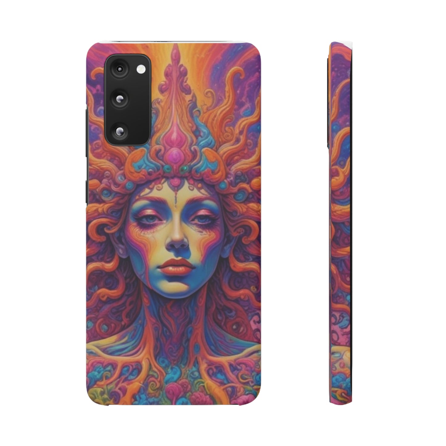 Trippy Pattern Snap Cases
